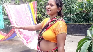 Outdor video.I met a girl in an auto and took her home to work at a beauty parlor and fucked her.