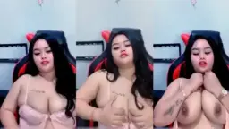 Aqila Chibel Meremas Payudara Besar dengan Brutal