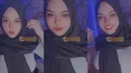 ARRAZYNY dalam Hijab Menggoda Live di BigoLive