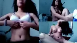 Gadis Muda Lumajang Menggoda di Balik Pintu Kamar
