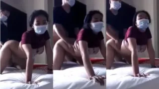 Goyang Ngentot dari Belakang, Pantat Montok Pembantuku Bergoyang Liar
