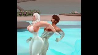 Gadis Arab panas di IMVU siap digoyang