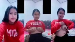 Naura 18 Tahun Tumpah Payudaranya di Livu