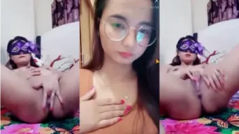Putri Carol Main Jari Sendiri Tanpa Sensor Durasi Panjang
