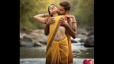 Desi Bhabhi menggoda devar dengan payudara montoknya