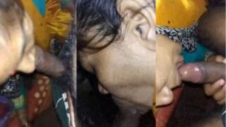 Malam buta, video panas desi keras dari pasangan kampung yang ngegas.