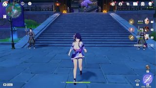 Genshin Raiden bugil pake yukata, mod hot bikinan Hexi Wang bikin crot.