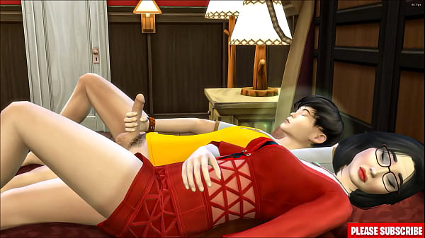 Anak tiri ngewe ibu tiri Korea | Ibu tiri Asia tidur satu ranjang sama anak tirinya di kamar hotel, makin greget