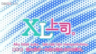 Nonton XL Joushi episode 4 subtitle Indo, bikin makin pengen nge-gebet si bos ganteng yang bikin basah.