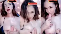 Miss Engkay Si Toket Gede Live Barbar, Mulus Banget di Bling2
