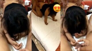 Suami biarin cowok lain ngewe bini di video MMS cuckold