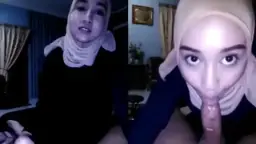 Ukhti baru nyampe rumah, langsung minta jatah nyepong.