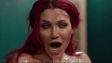 Alien cacing raksasa ngejilat dan ngesek lubang cewek-cewek lesbian montok