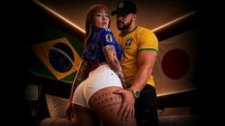 Brasil vs Jepang: Anal POV Panas, Saling Gebet Sampai Puncak | Brazil vs. Japan